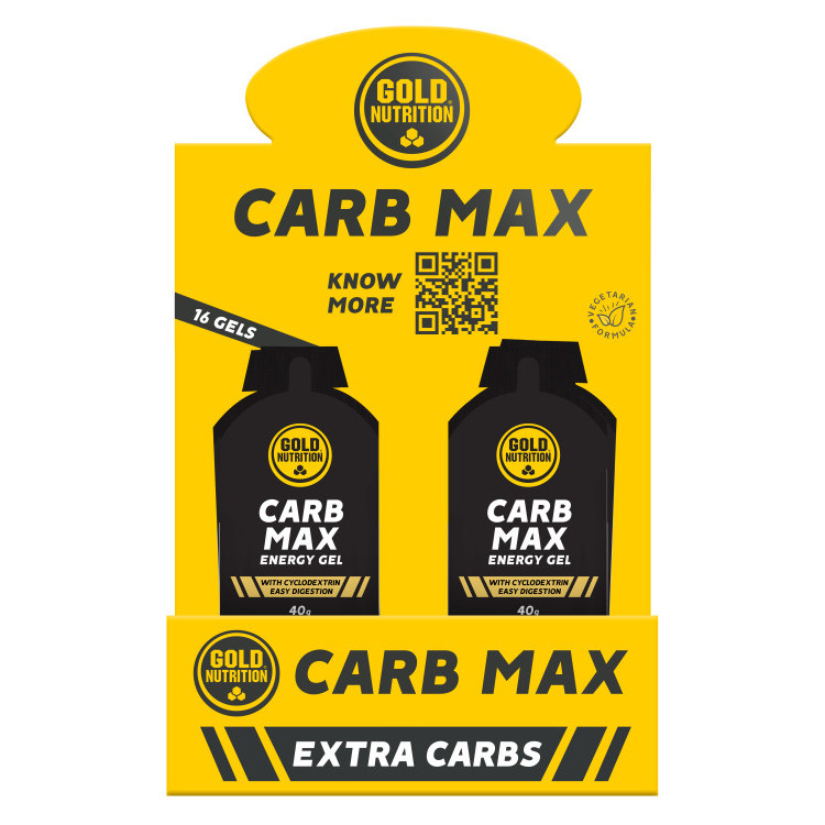 CARB MAX ENERGY GEL PINA COLADA BOX
