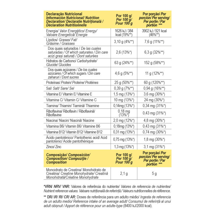 SUPREME GAINERS 2.0 VANILLA